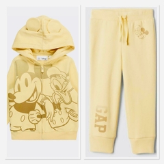 Conjunto Moletom Fleece Disney GAP - Amarelo - GAP0689- Tamanho 3 anos - comprar online