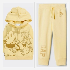 Conjunto Moletom Fleece Disney GAP - Amarelo - GAP0689- Tamanho 4 anos - comprar online