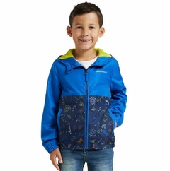 Jaqueta Corta Vento Eddie Bauer Kids - Nautical Blue - Tamanho 2 anos