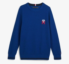 Sweater Tommy Hilfiger Azul - TH776 - Tamanho 2 - 3 anos