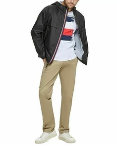 Jaqueta Corta Vento Masculina Tommy Hilfiger Preta - TH0907 - Tamanho G - Mimos de Orlando