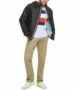 Jaqueta Corta Vento Masculina Tommy Hilfiger Preta - TH0907 - Tamanho P - Mimos de Orlando