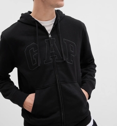 Moletom Gap Masculino Preto Zíper - GAP871 - Tamanho G