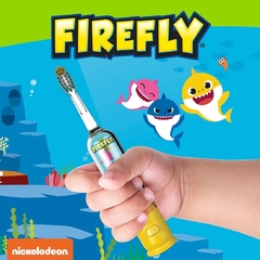 Escova de Dente Elétrica Infantil Baby Shark - Firefly 3+ Sea N' Sound na internet