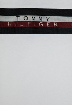 Camiseta Tommy Hilfiger Branca Logo- TH834 - Tamanho 12 - 14 anos - comprar online