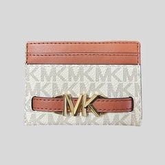 Porta Cartão Michael Kors - Reed - Vanilla Logo/Marrom