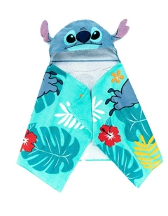 Toalha Infantil Stitch - Idade 3 a 7 anos - Mimos de Orlando