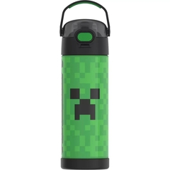 Garrafa Thermos FUNtainer Minecraft - 470 ml