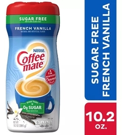 Coffee Mate Nestle Creme French Vanilla S/açúcar 140 Porções