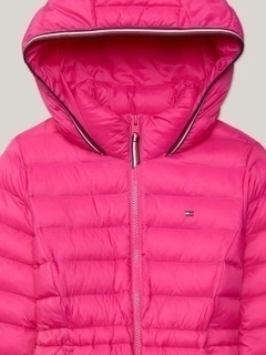 Jaqueta Infantil Tommy Hilfiger Puffer Pink - TH8765 - Tamanho 12 - 14 anos - comprar online