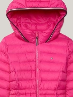 Jaqueta Infantil Tommy Hilfiger Puffer Pink - TH8765 - Tamanho 8 - 10 anos - comprar online