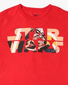 Camiseta Infantil Gap Star Wars - Vermelha - Tamanho 8 anos - comprar online