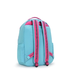 Mochila Kipling Seoul XL - Blue Sea Combo - loja online