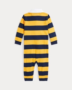 Macacão Polo Ralph Lauren Rugby - Menino - RL6543 - Tamanho 12 meses - comprar online