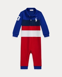 Macacão Polo Ralph Lauren Big Pony - Menino - RL876 - Tamanho 12 meses