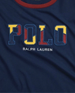 Camiseta Ralph Lauren Bordada - Menino - RL8048- Tamanho 18 meses - comprar online