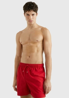 Bermuda Swim Tommy Hilfiger Masculina Vermelha - TH7800 - Tamanho M - Mimos de Orlando