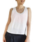 Musculosa Deportiva Melody Blanca Print Negro - comprar online