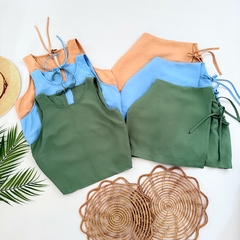 Conjunto Blusa e Shorts Saia Marrant - comprar online