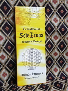 Incenso Natural Ananda Sete Ervas