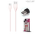 Cable Tipo C Soul 2 metros Rosa