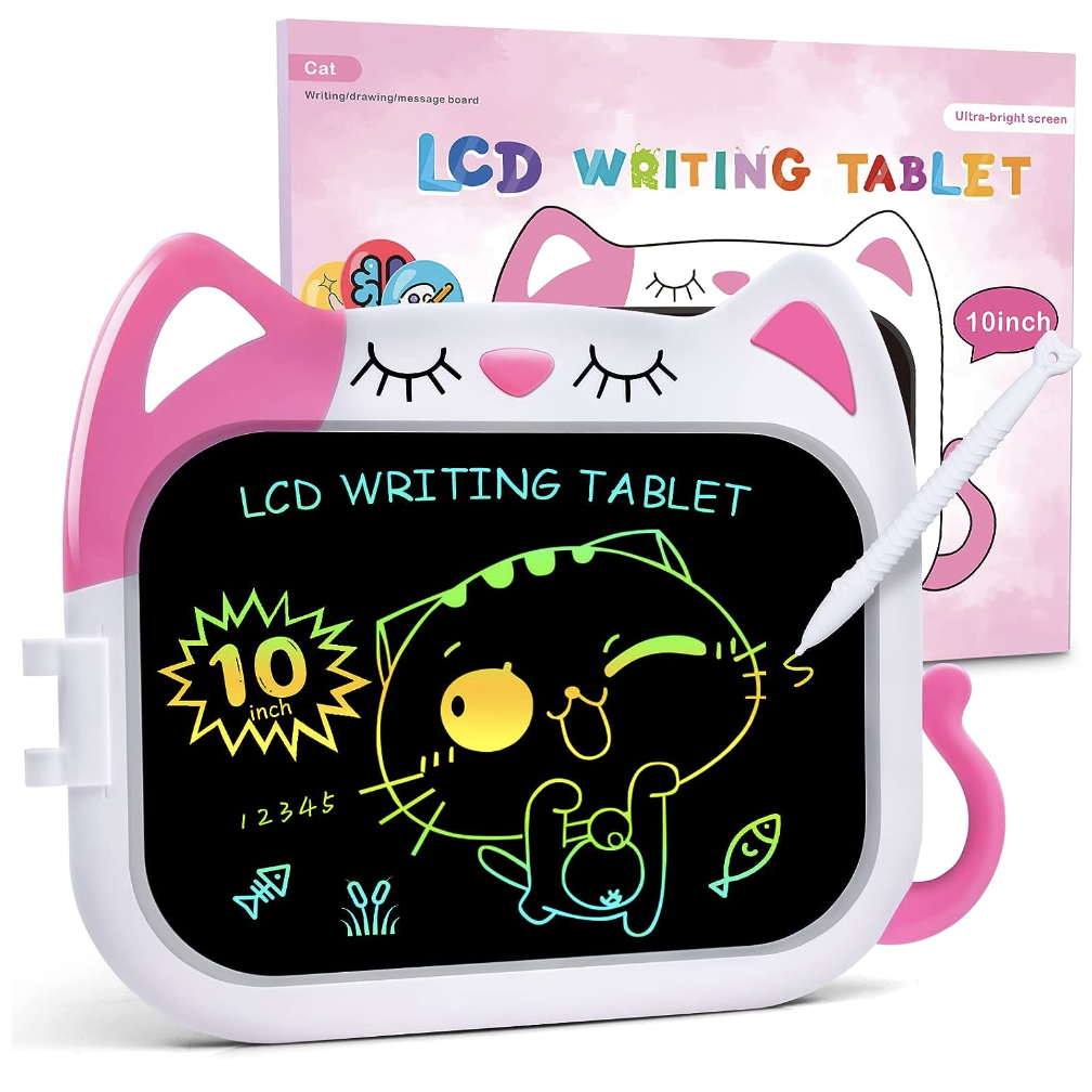 Pizarra Infantil Magica Tablet Dibujo Lcd 10 Pulgadas Niños Rojo -  LhuaStore – Lhua Store
