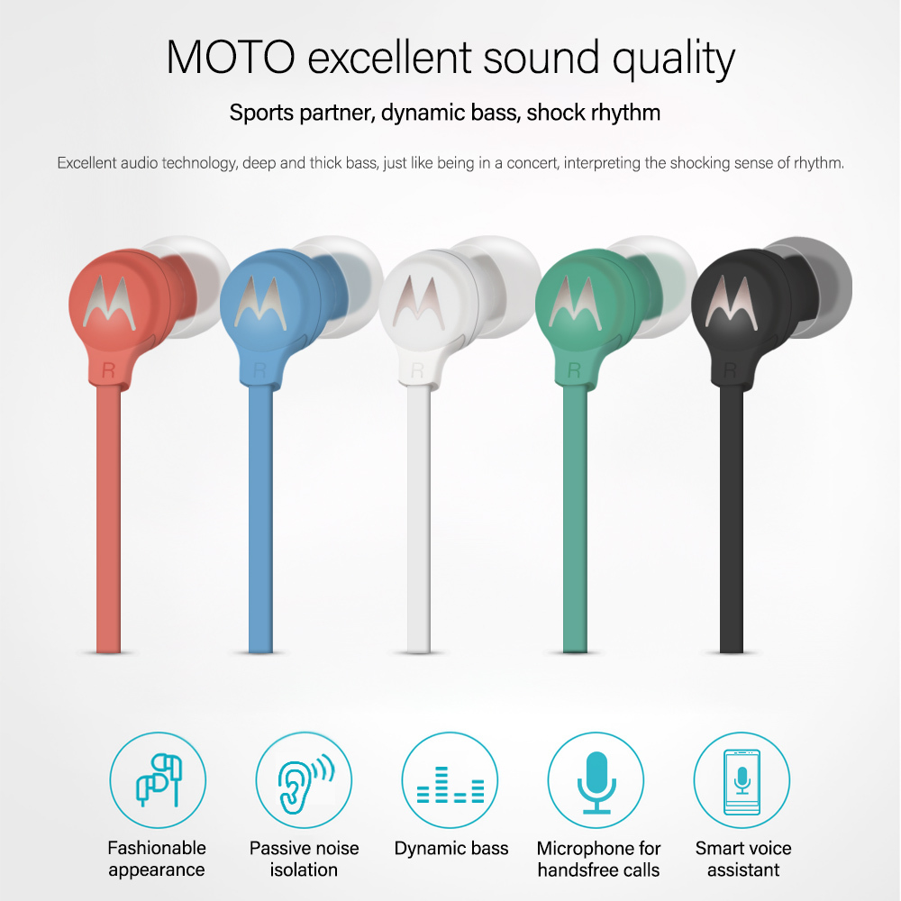 Motorola Earbuds 3s Auriculares con Cable