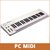 TECLADO MUSICAL MIDIPLUS EASY PIANO 4/8 CON SONIDOS - tienda online