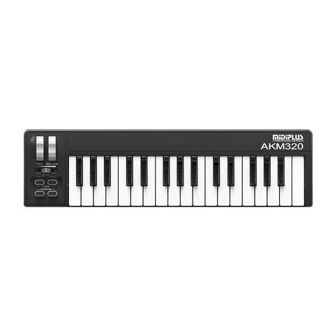 TECLADO CONTROLADOR MIDI USB MIDIPLUS AKM320 32 TECLAS SENSITIVAS