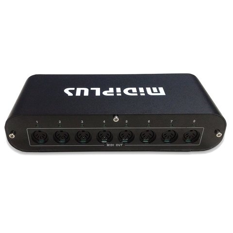 MIDIPLUS INTERFAZ MIDI 8X8 8 in 8 out USB 3.0