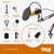 Kit Grabación Micrófono Condenser BM800 Brazo Articulado USB Gris en internet