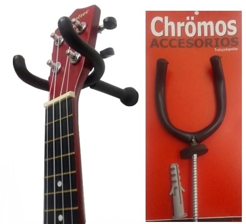 Soporte de Pared Para Guitarra Electrica Criolla Bajo