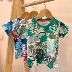 Remera Forest Leaves