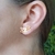 Brinco Ear Cuff 3 Borboletas Banho Ouro 18K - comprar online