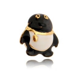 Berloque Pinguim Dourado