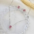 Conjunto de Colar e Brinco Pedra Oval Rosa Fusion e Zircônias - comprar online