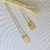Escapulário Placa Religiosa Banho Ouro 18k - comprar online