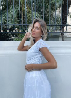 Body Scarlett lace blanco - Florencia Casarsa
