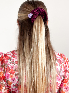 Gomitas pelo scrunchies lisos - tienda online