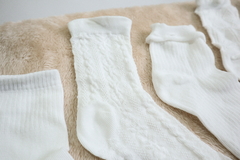 Pack x5 pares de medias de algodón textura cute - comprar online
