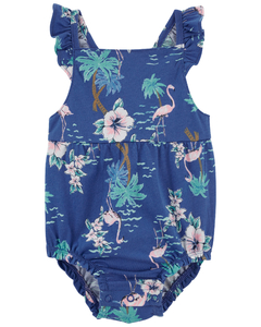 CARTER's Enterito Romper "Floral"