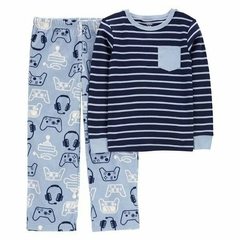 CARTER's Set 2 Piezas Pijama Algodón Micropolar "Video Juegos"