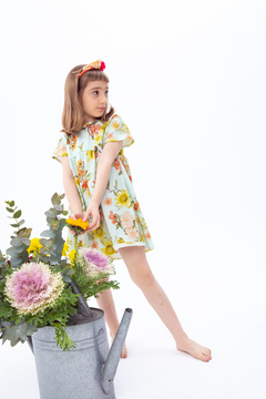 Vestido Nena Estampa "Girasoles" - tienda online