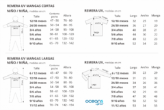 Remera Filtro UV 50 Bebé Nene Manga Corta "Tiburones" - comprar online