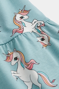 Vestido Nena Estampado Unicorn - comprar online