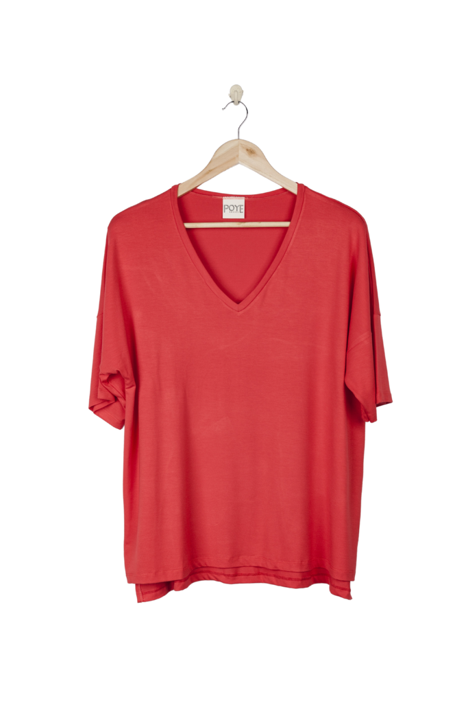 Remera modal con viscosa Oversize Comprar en Poye