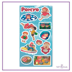 Stickers vinilicos Ponyo