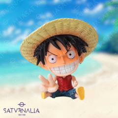 Figura Luffy cabezón - One Piece