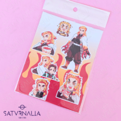 Stickers personajes Demon Slayer - comprar online