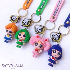 Llaveros chibis Outer Sailor Scouts - Sailor Moon - comprar online